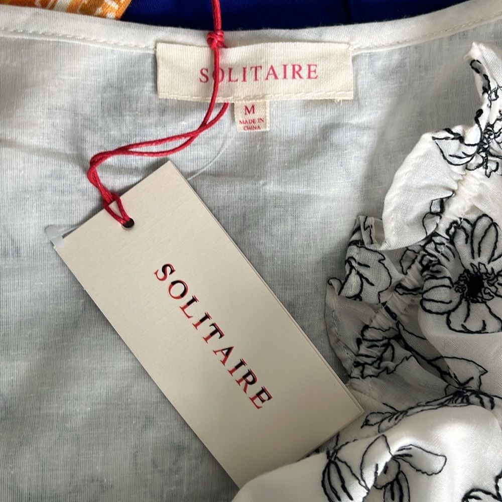 Solitaire Embroidered Blouse - Picture 5 of 5